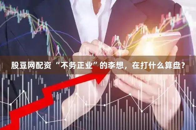 股豆网配资 “不务正业”的李想，在打什么算盘？