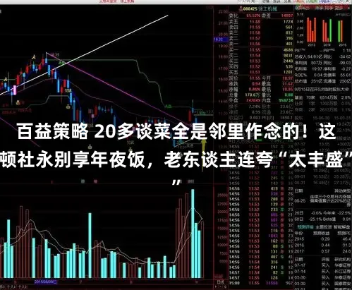 百益策略 20多谈菜全是邻里作念的！这顿社永别享年夜饭，老东谈主连夸“太丰盛”