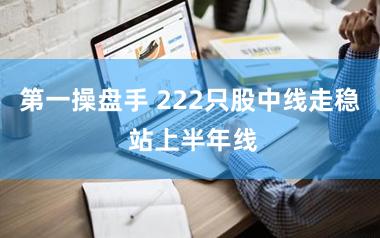 第一操盘手 222只股中线走稳 站上半年线